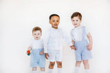 White Pique Eton Suit
