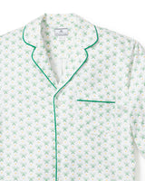 Men's Twill Pajama Set in Match Point