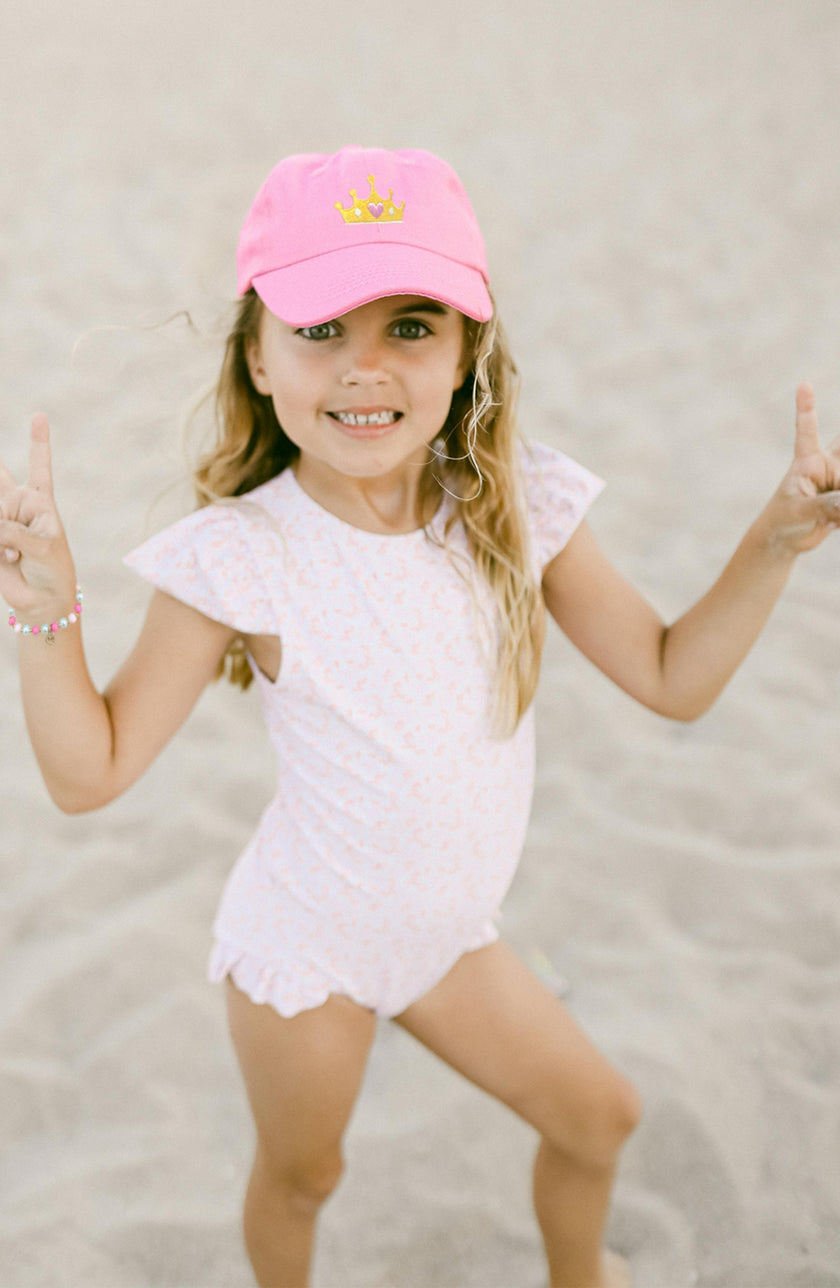 Princess Crown Bow Baseball Hat