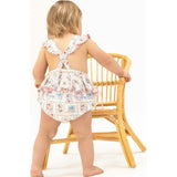 Julep's Floral Patchwork - Ric Rac Ruffle Sunsuit
