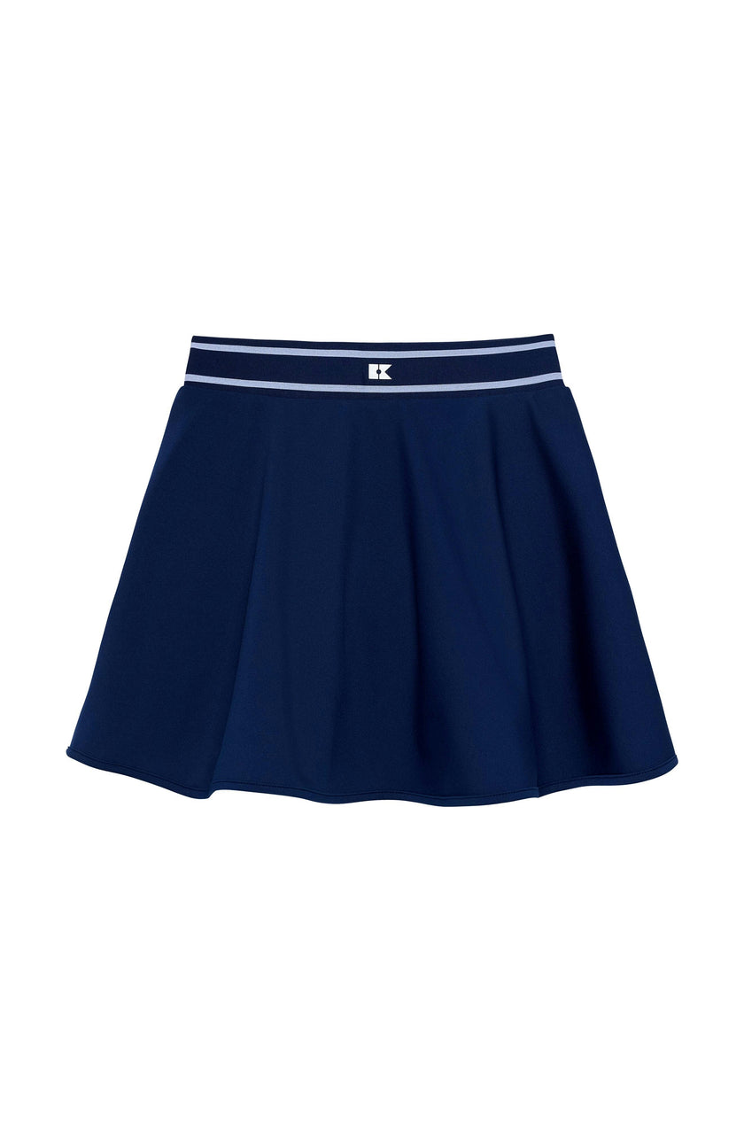 navy topspin skort