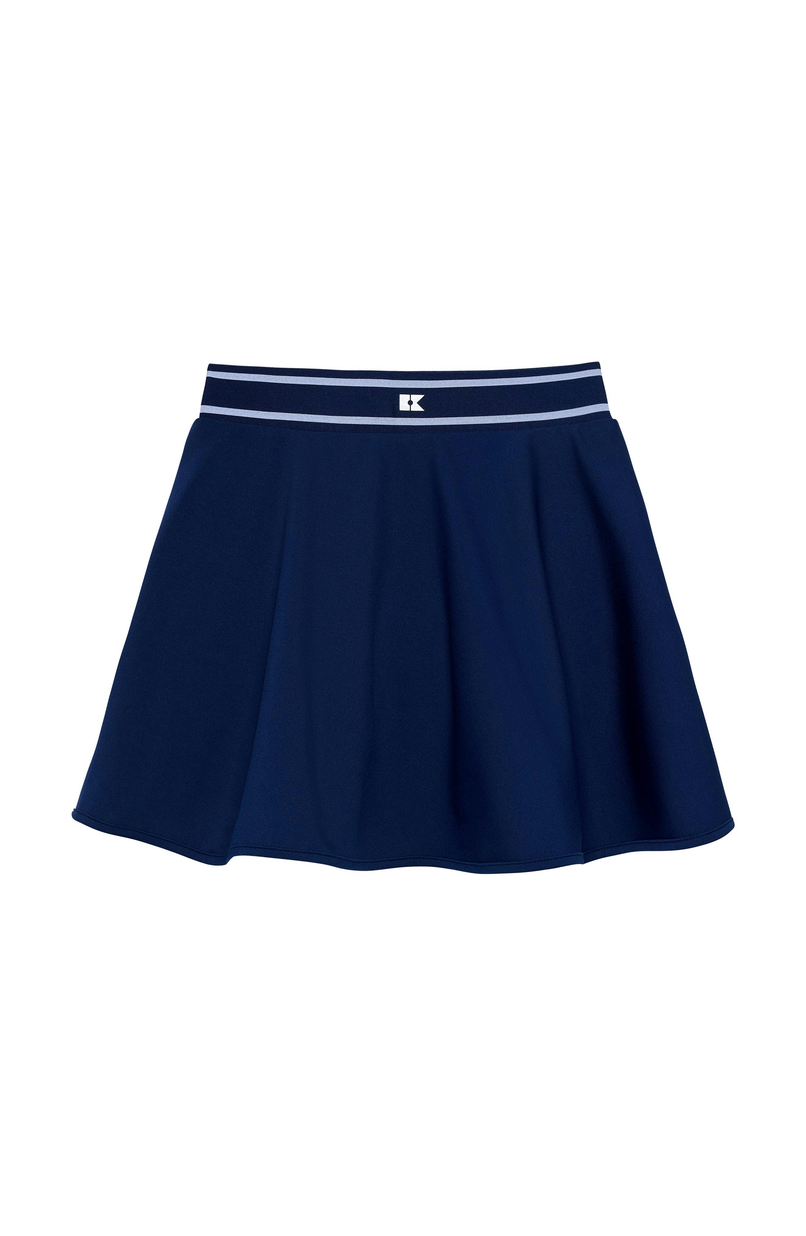 navy topspin skort