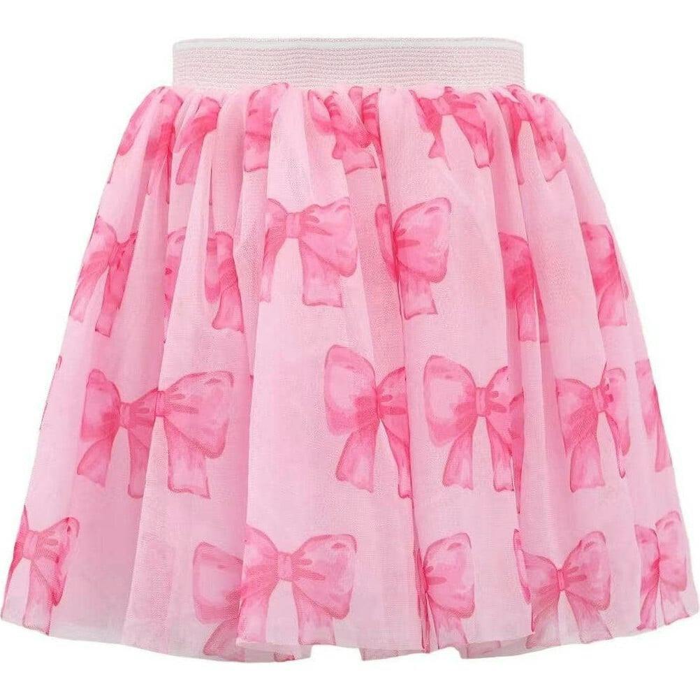 Sweet Pink Bow Skirt