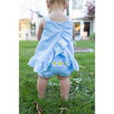 Pique Dress & Bloomer with Daisies