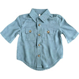 Boy's Utility Shirt Harbor Blue