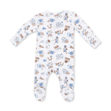Football Nursery - 2 Way Zipper Footie