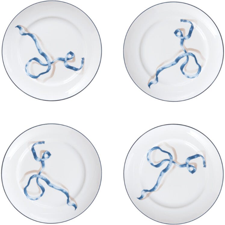 Ribbon Dessert Plate
