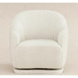Foy Glider In Boucle In Ivory Boucle