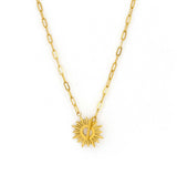 Golden Sun Necklace