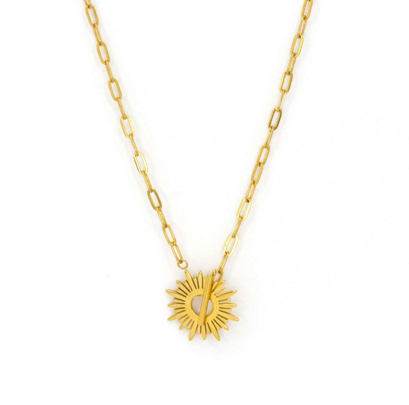Golden Sun Necklace