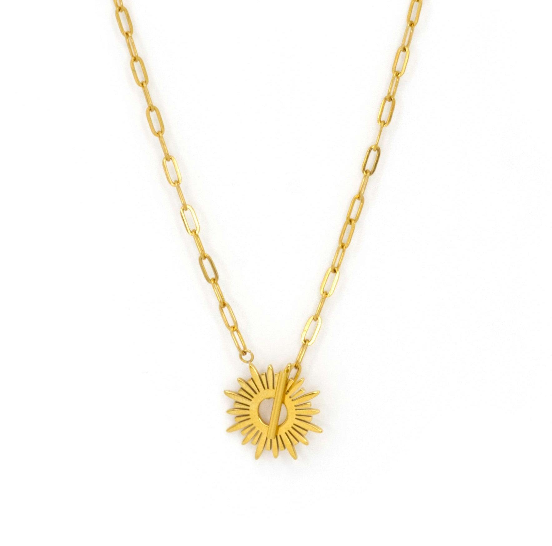 Golden Sun Necklace