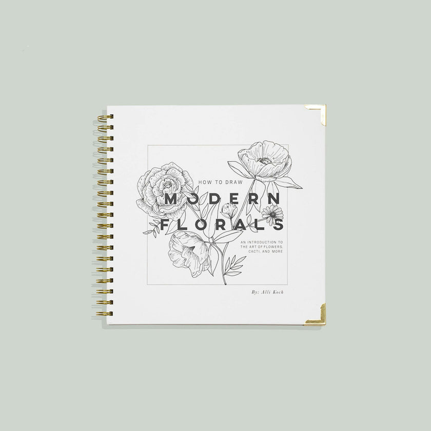 How to Draw Modern Florals