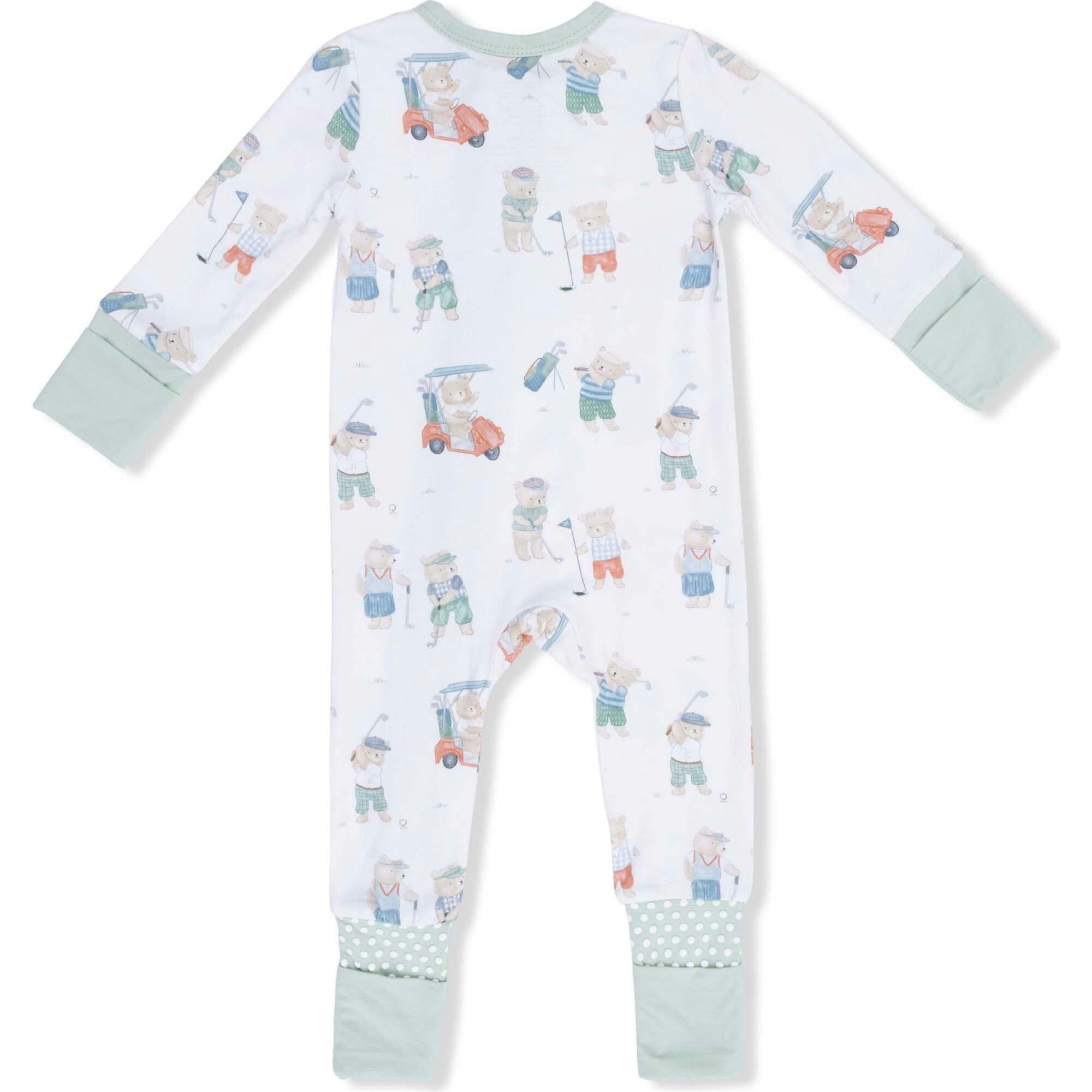 Golfing Teddy Bears - Convertible Romper