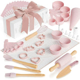 Kid Safe Cooking Tools - Kids Baking Set Gift for Girls
