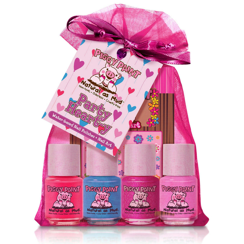 Party Heart-y Gift Set - Kids Non-toxic Nail Polish
