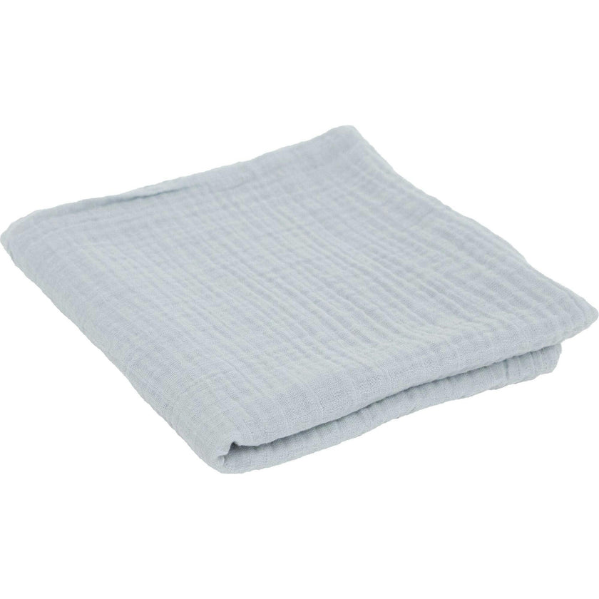 Organic Cotton Muslin Swaddle Blanket - White