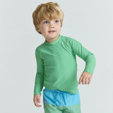 unisex gustavia green rashguard