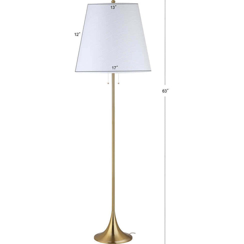 Amelia 63" Metal LED Floor Lamp