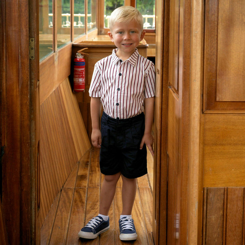 Ivory Stripe Shirt