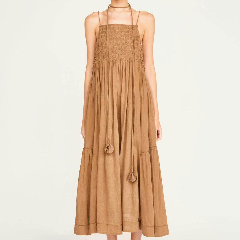 Janeiro Dress in Brownie