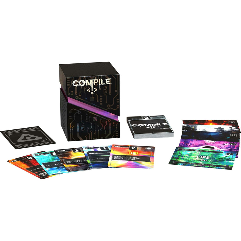 Greater Than Games: Compile: Main 1 - Area Control Strategy Card Game