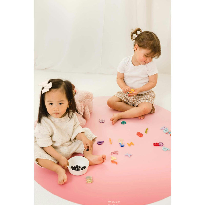 Catch All Mat for Mealtime & Playtime Mess