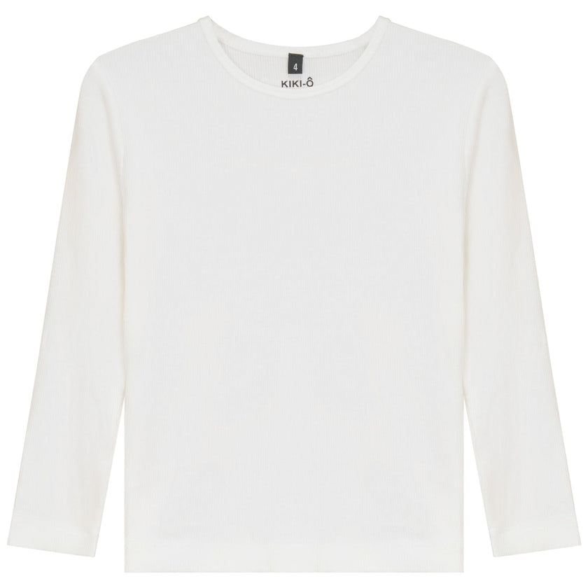 Thin Shell Ribbed Long Sleeve Shirt