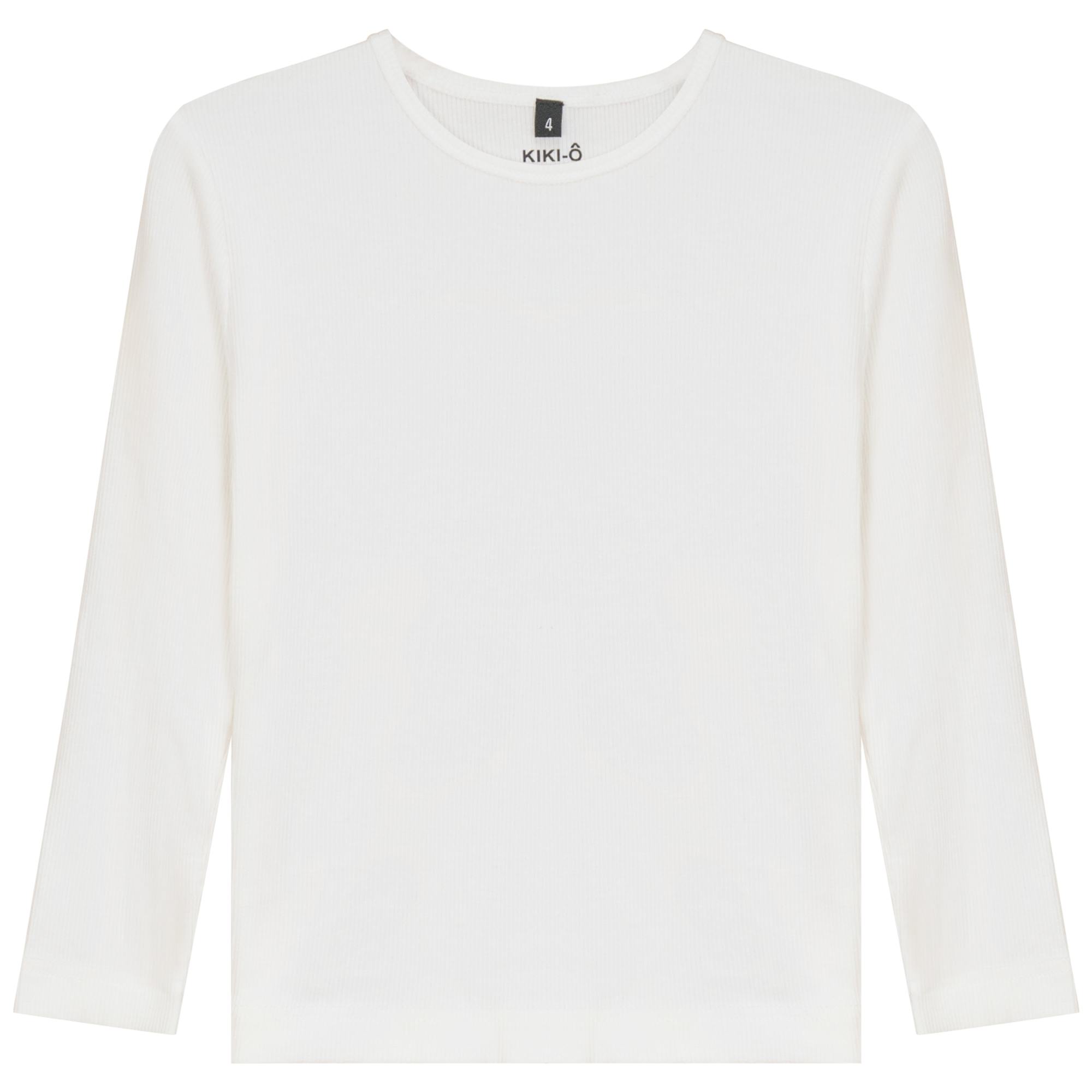 Thin Shell Ribbed Long Sleeve Shirt