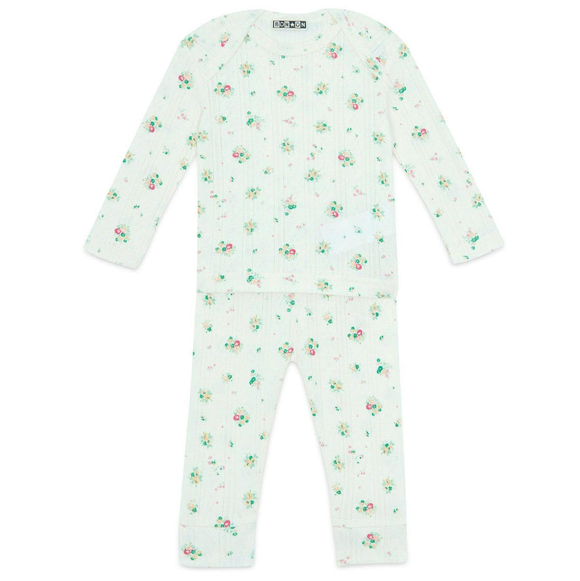 BONTON Coco Baby Pajama Set - Bouquet Coco