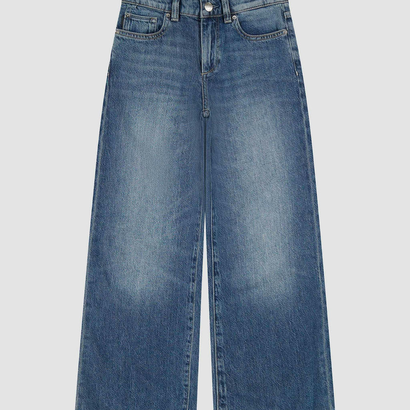 Nini Wide Leg Low Rise Jeans | Blue Harbor
