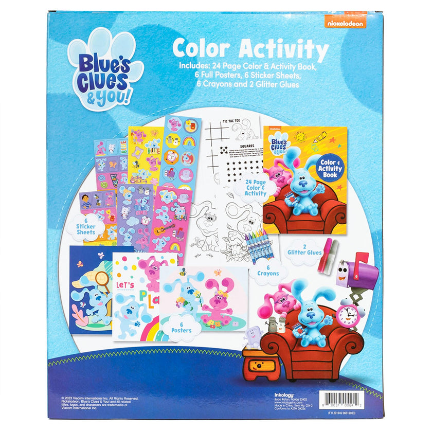 Color Activity: Blue's Clues