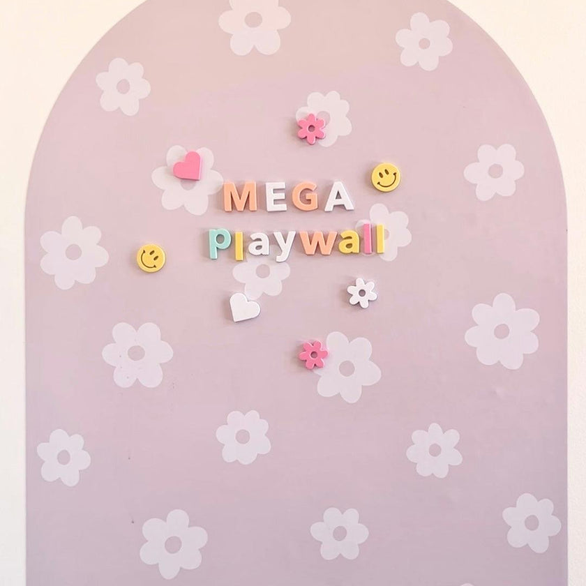 MEGA Magic Playwall - Arch Magnetic Wall Decal for Kids