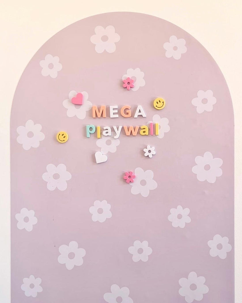 MEGA Magic Playwall - Arch Magnetic Wall Decal for Kids