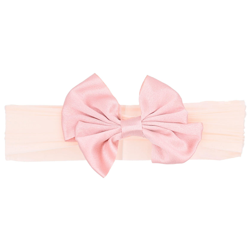 Multicolored Satin Ribbon Headband