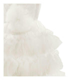 White Corinne Ruffle Dress