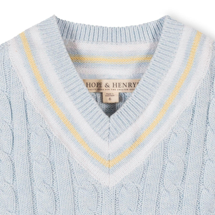 Organic Cricket Sweater Vest