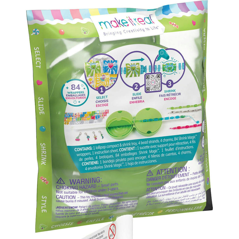 Shrink Magic: Sweet & Sour Lollipop Bracelet Kits
