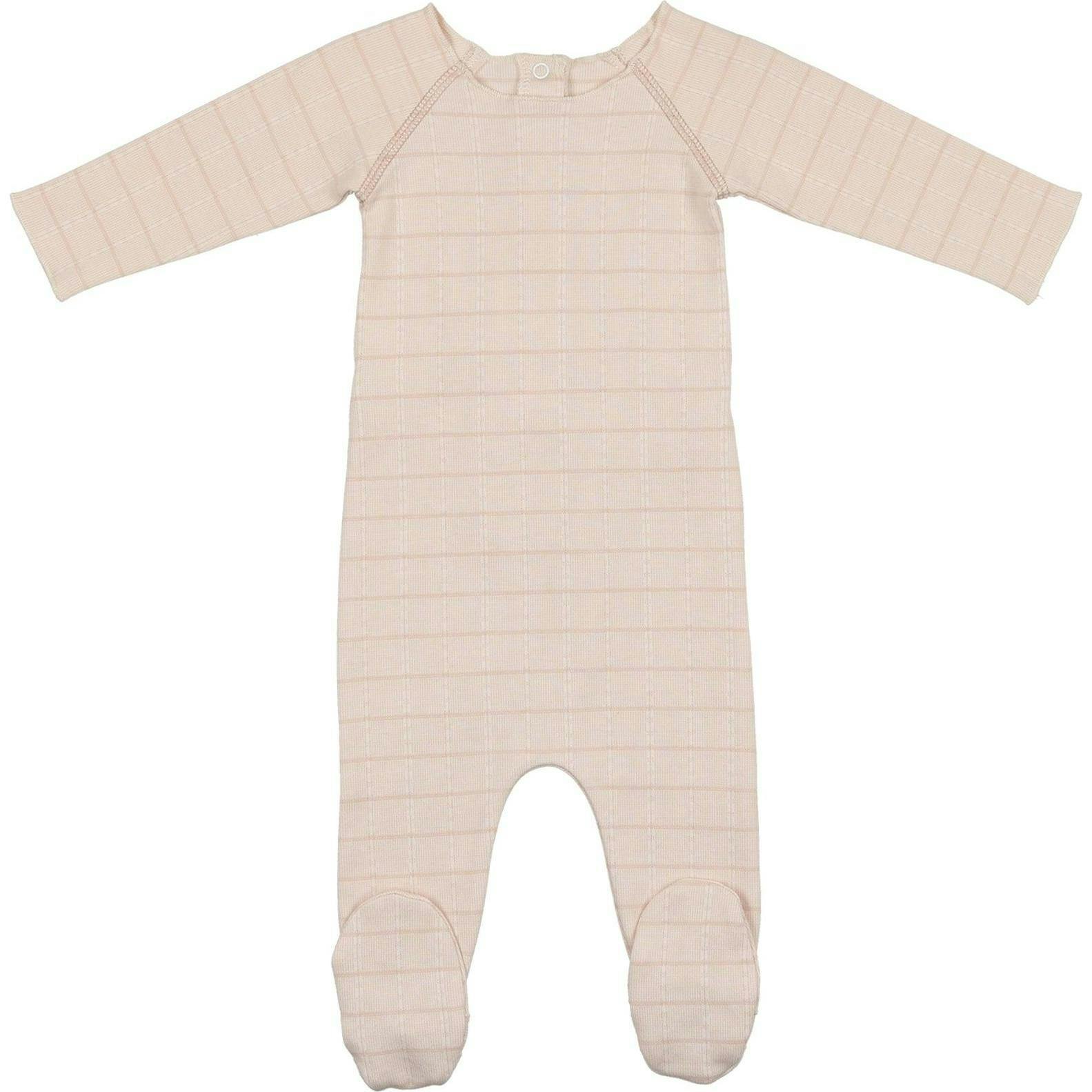 Raglan Sleeve Striped Footie