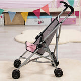 Doll Umbrella Stroller in Grey