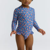 girls chatham floral rashguard one piece