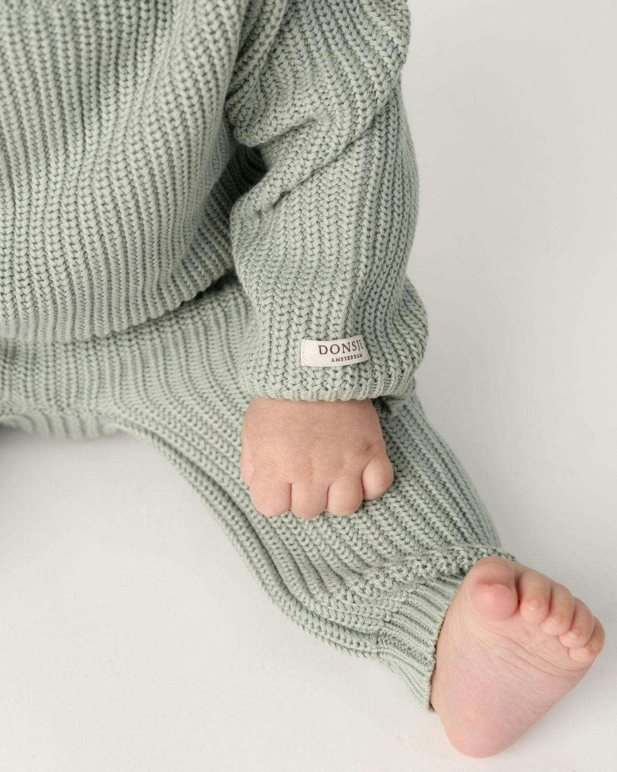 Luca Trousers | Frosted Green