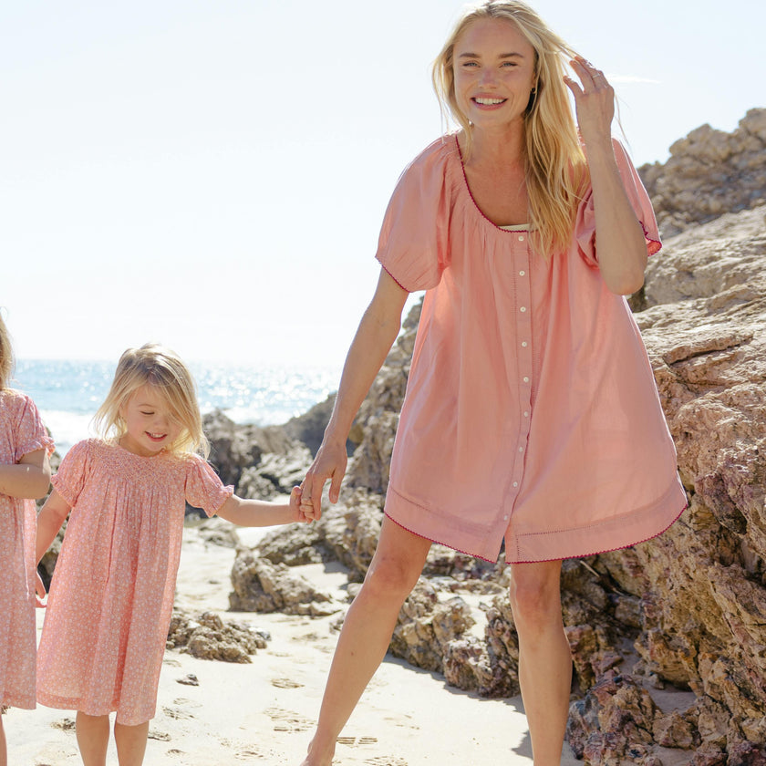 womens dusty rose coverup