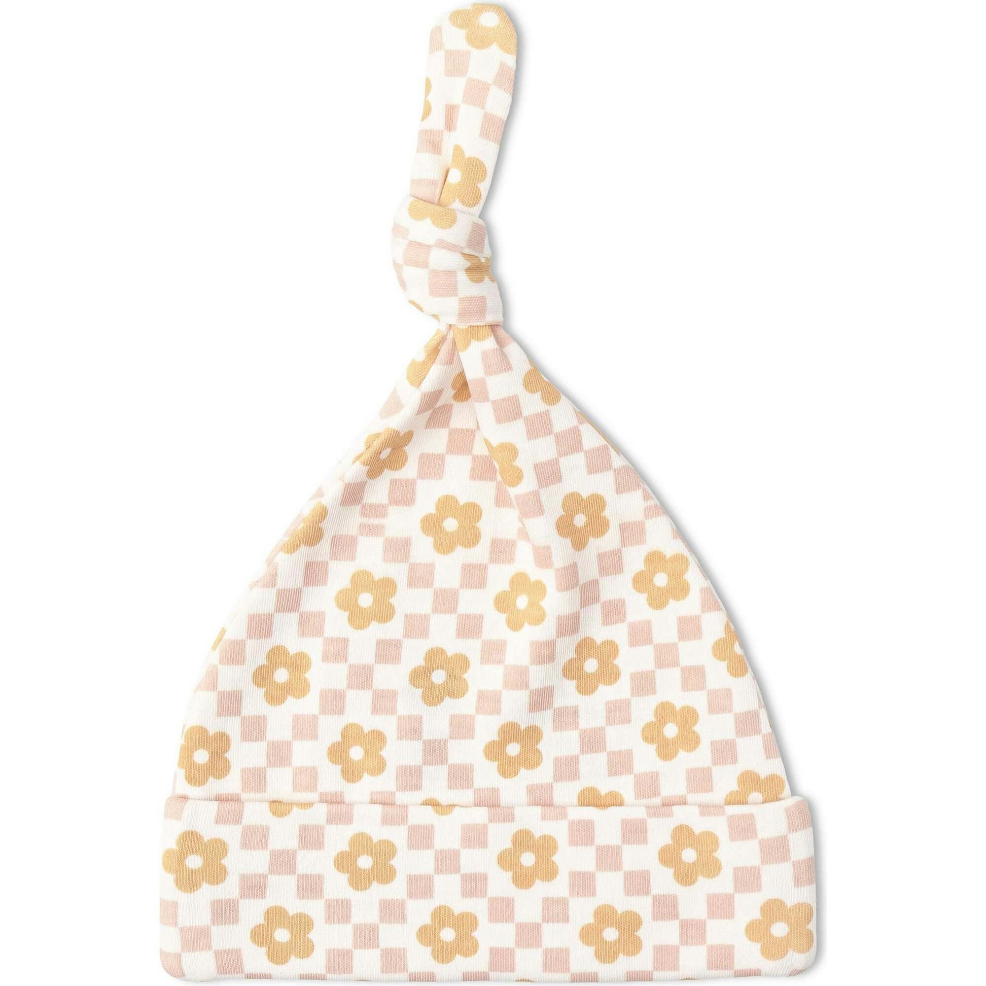 Organic Swaddle Blanket & Hat Set