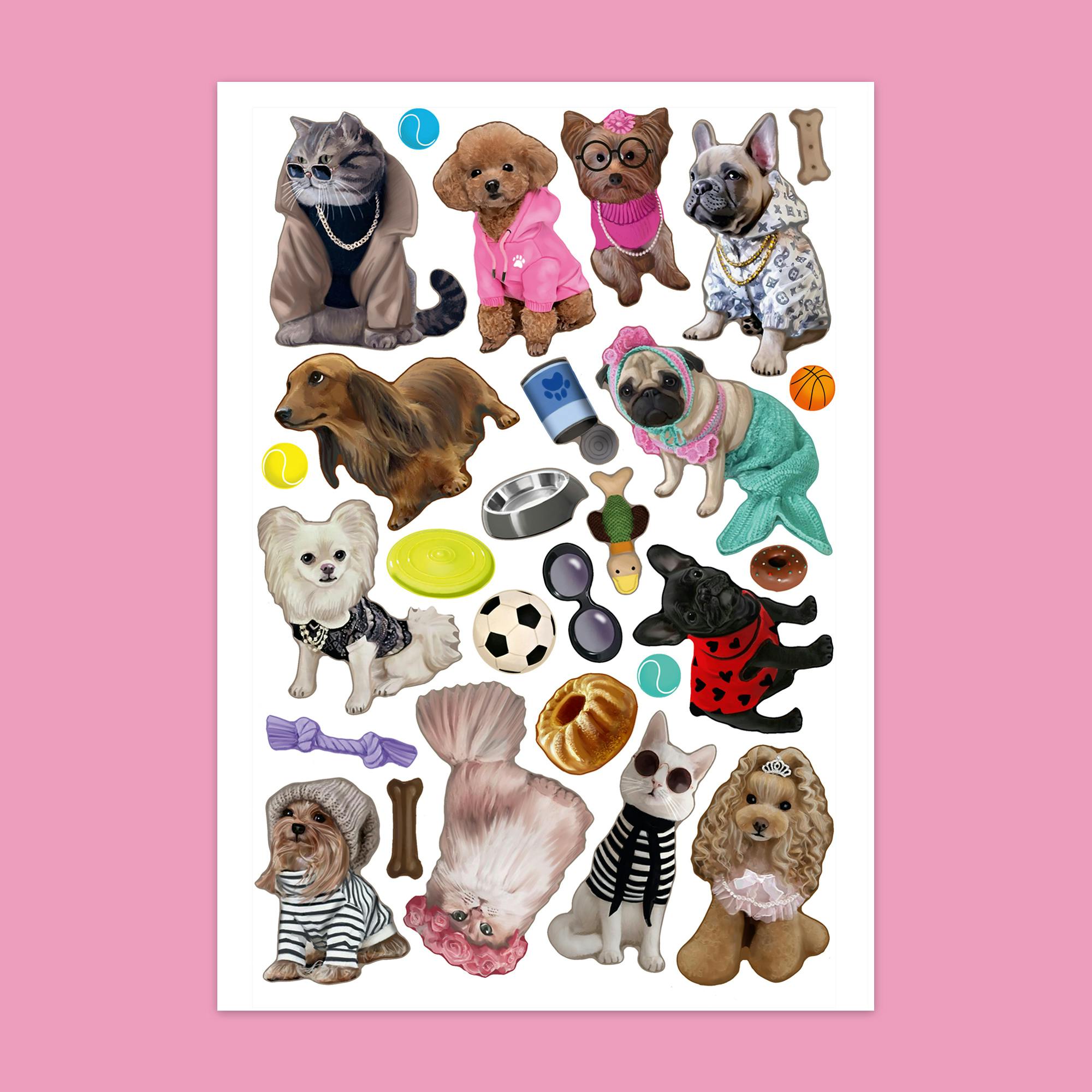 Dress & Color ME: Cute Animals