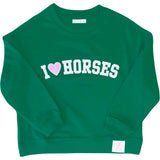 I Heart Horses Sweatshirt