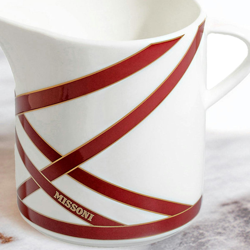 NASTRI BORDEAUX Creamer - H 8,5 Ø 9 Cm.