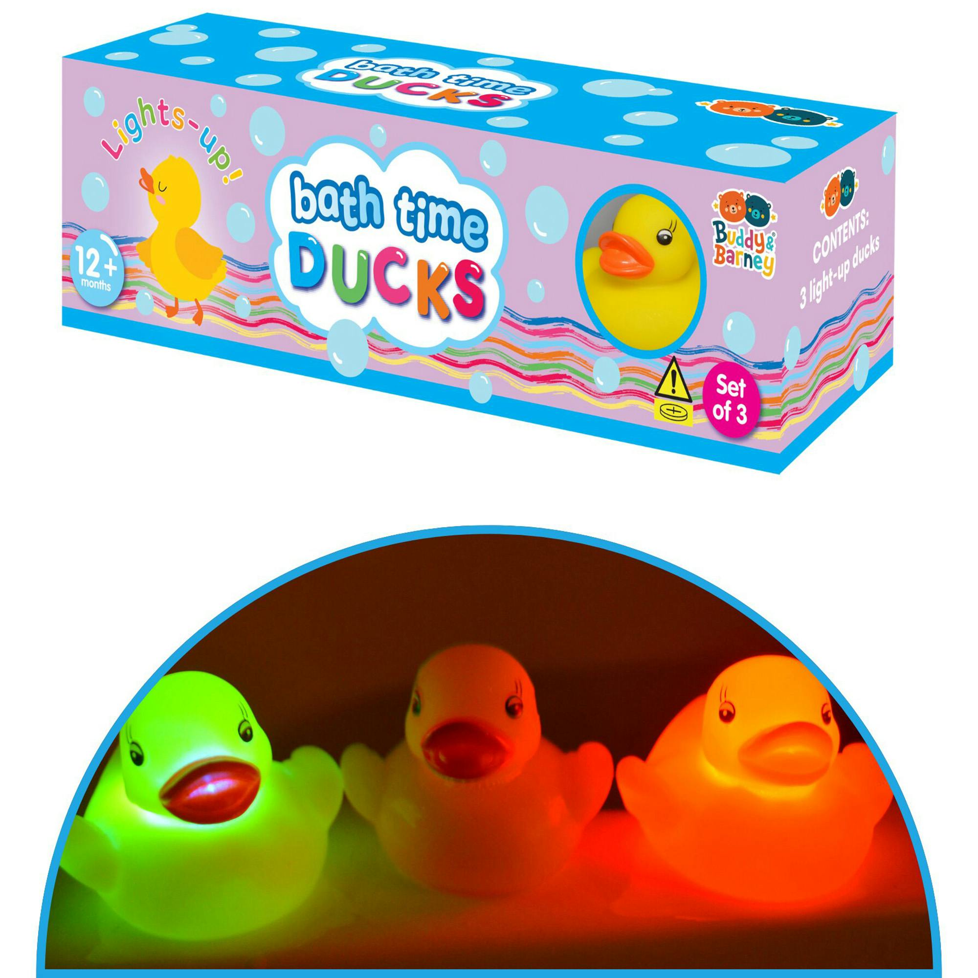 Bath Time: Light-Up Ducks