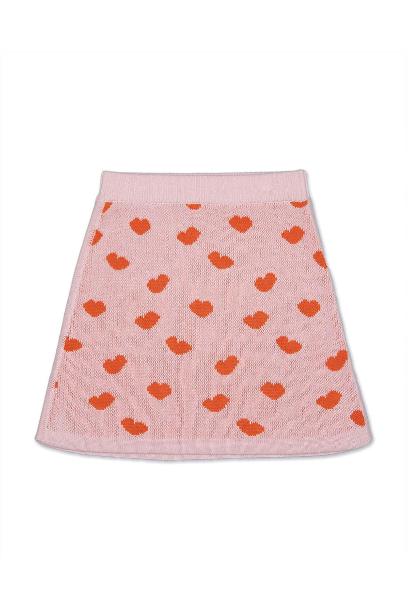 Love Hearts Skirt | Rose