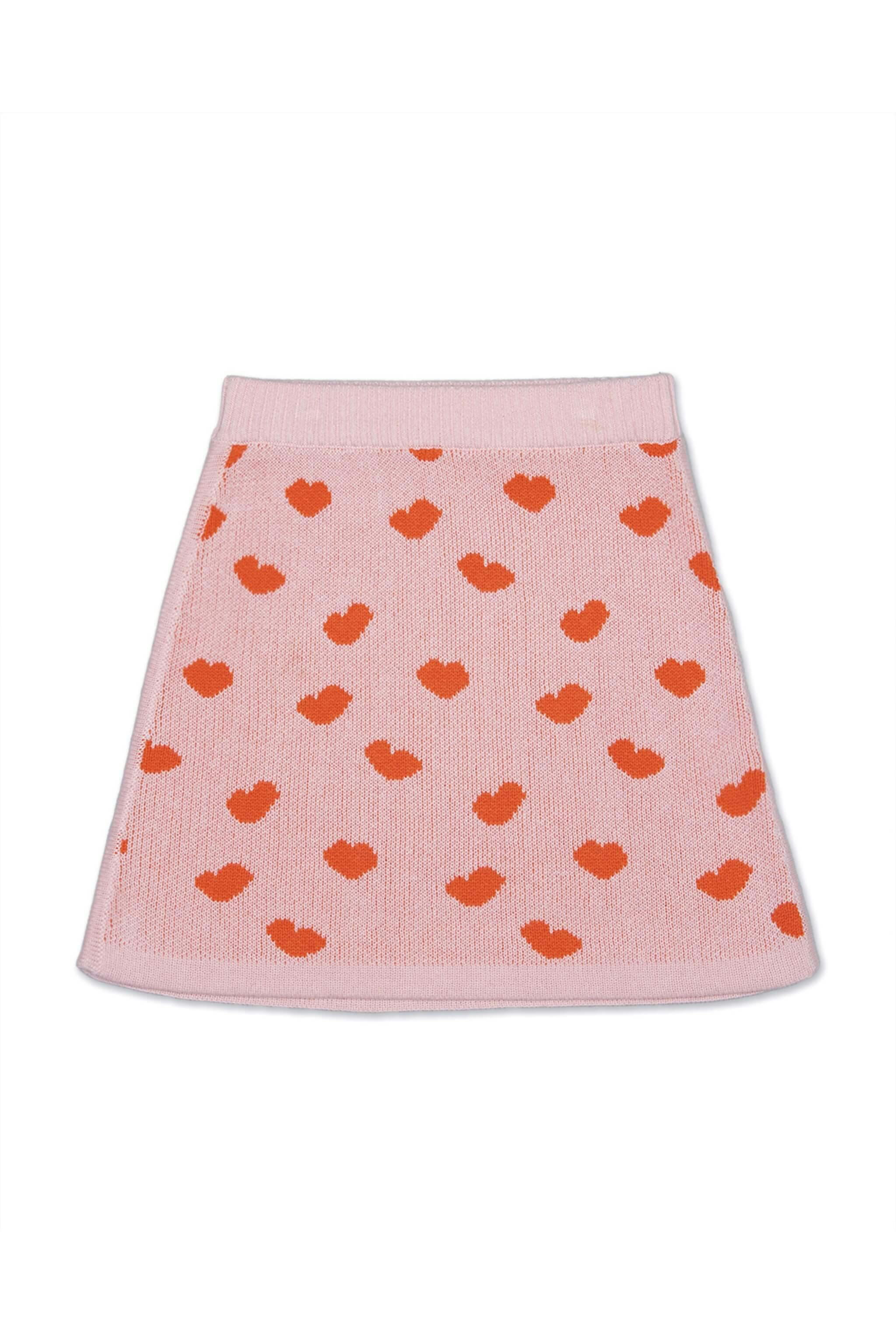 Love Hearts Skirt | Rose
