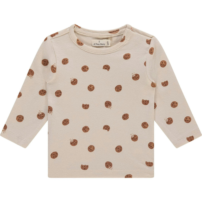 Cookie Print Long Sleeve